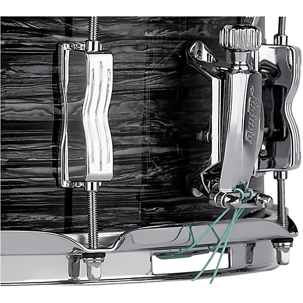 Ludwig Jazz Fest Snare Drum 14 x 5.5 in. Vintage Black Oyster Pearl