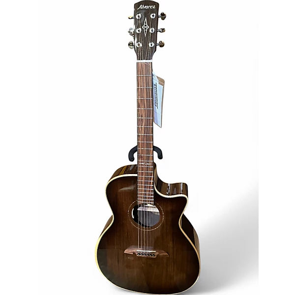 Used 2017 Alvarez AGW770 2 Tone Sunburst Acoustic Guitar