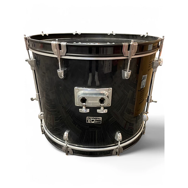 Premier Used Premier 5 Piece OLYMPIC Black Drum Kit.gc