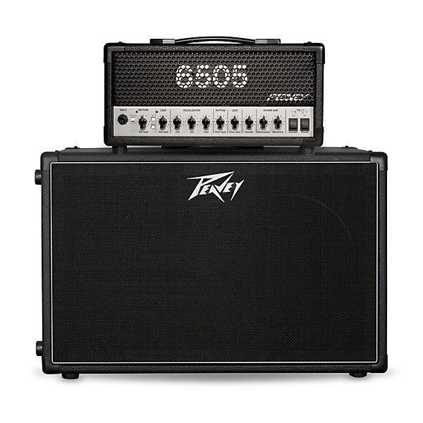 Peavey 6505 MH Micro 20W Tube Guitar Amp Head with 212 6 50W 2x12 Cabinet