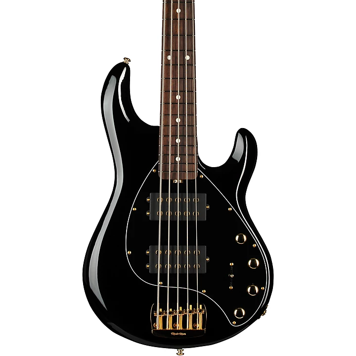 Ernie Ball Music Man Stingray Special 5 HH Limited Edition Rosewood Fingerboard Electric Bass Guitar Black