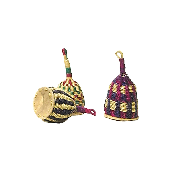 Ghana Traditional Caxixi Rattle 7 x 3 in