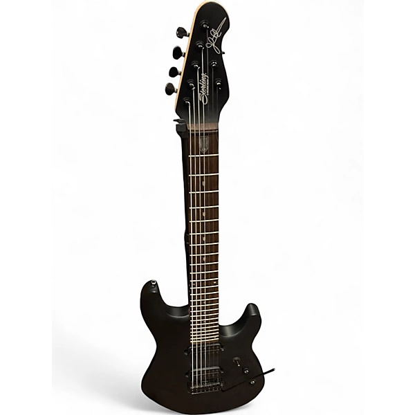 Used Sterling by Music Man JP70 John Petrucci Signature Stealth Black Solid Body Electric Guitar