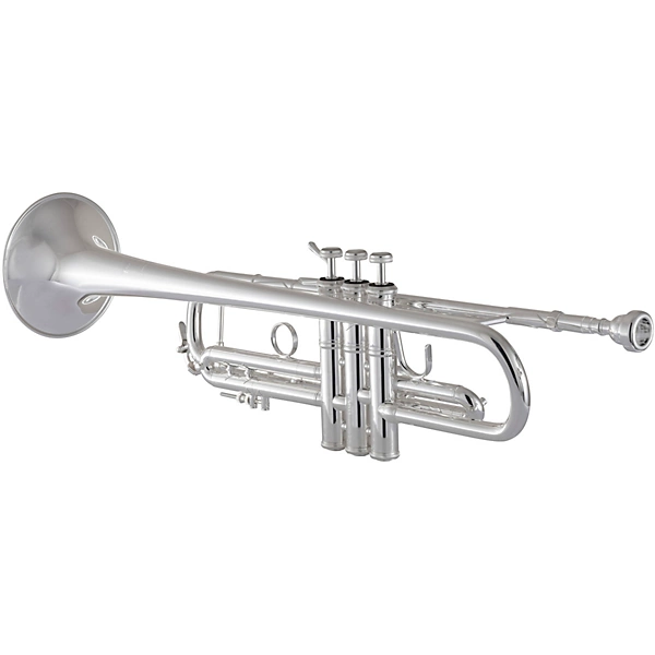 180 Stradivarius 37 Bell Series Professional Bb Trumpet with Reverse Leadpipe Silver plated Yellow Brass Bell