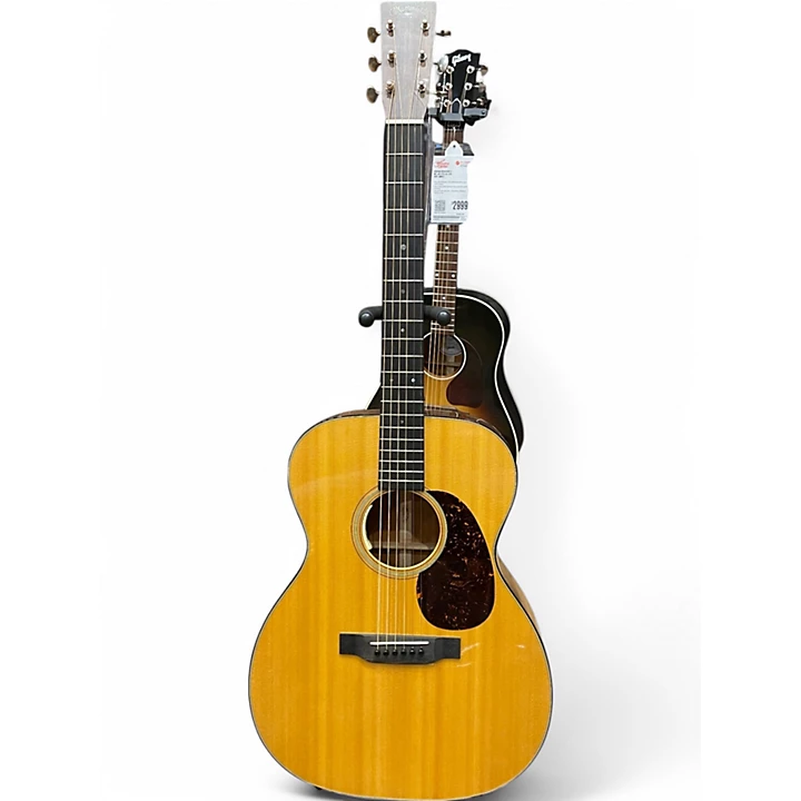 Used Martin 00018 Natural Acoustic Guitar