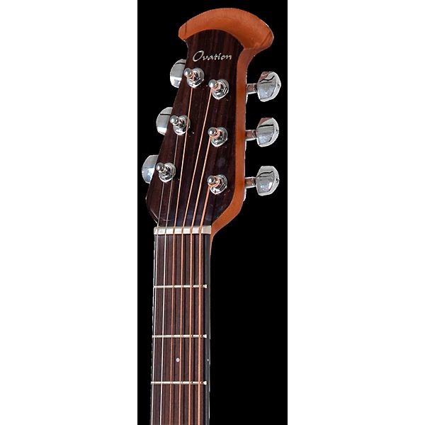 CE44L Celebrity Series Elite Mid Depth Left Handed Acoustic Electric Guitar Black