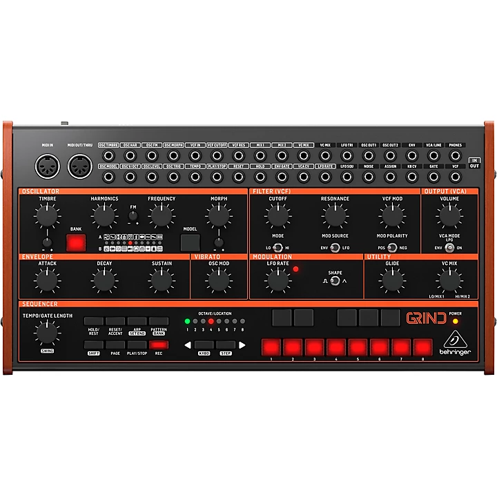 GRIND Hybrid Semi Modular Synthesizer