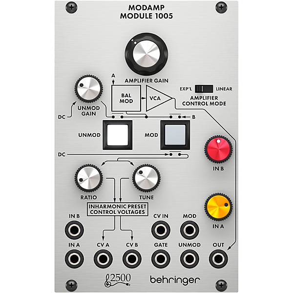1005 Modamp Ring Modulator and VCA Eurorack Module