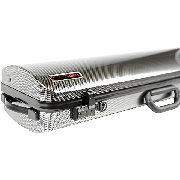 5201XL Hightech Compact Adjustable Viola Case without Pocket Silver Carbon