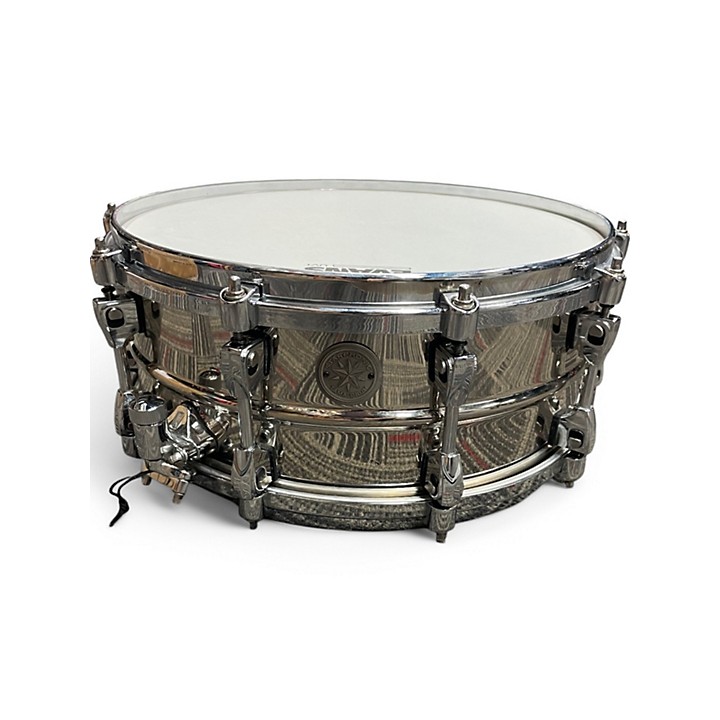 TAMA Used TAMA 65X14 Starphonic Snare Nickel over Brass Drum.gc