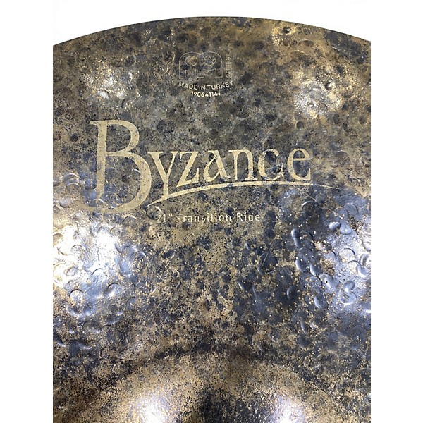 MEINL Used MEINL 21in BYZANCE TRANSITION Cymbal.gc