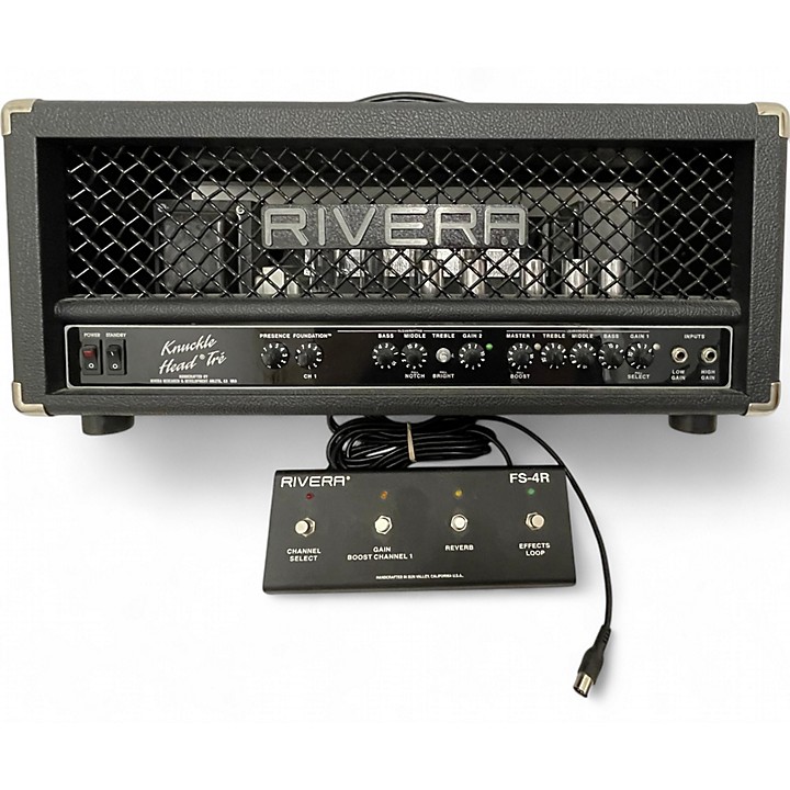 Used Rivera K120TRE Knucklehead Tre 120W Tube Guitar Amp Head