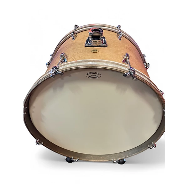 Inde Used Inde 4 Piece Flex Tuned Maple Natural Drum Kit.gc