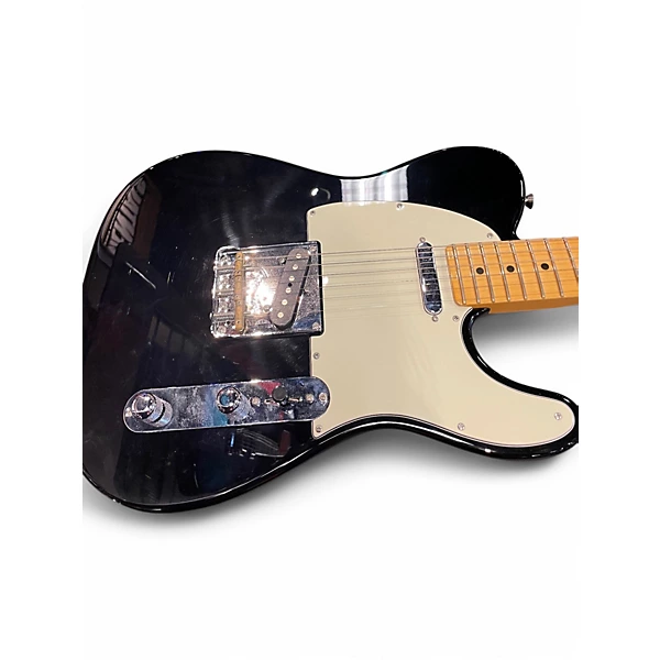 Used 2023 Fender American Professional II Telecaster Black Solid Body Electric Guitar