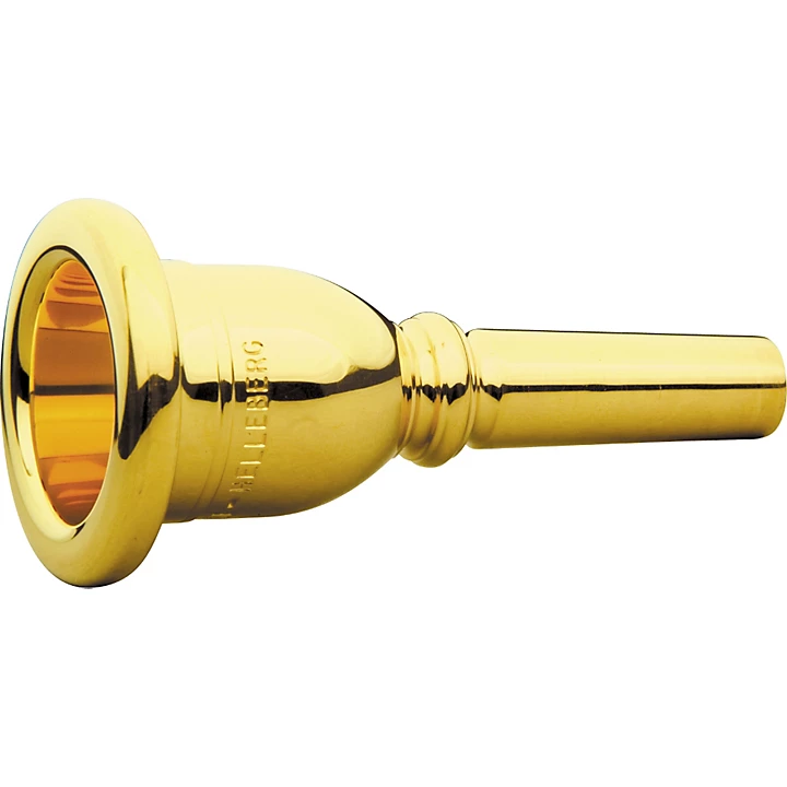 Standard Series Tuba Mouthpiece in Gold Helleberg Gold