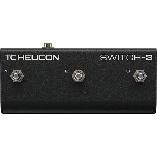 TC Helicon SWITCH 3 3 Button Footswitch