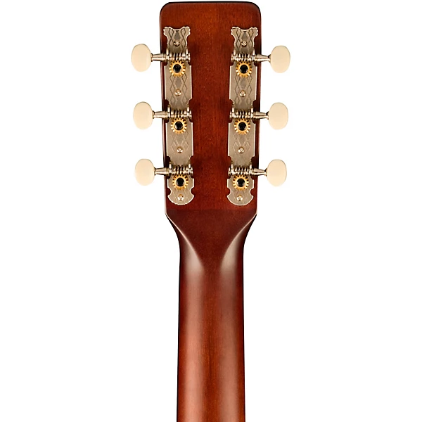 Deltoluxe Concert Acoustic Electric Guitar Black Top