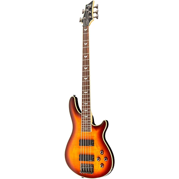 Omen Extreme 5 5 String Electric Bass Guitar Vintage Sunburst