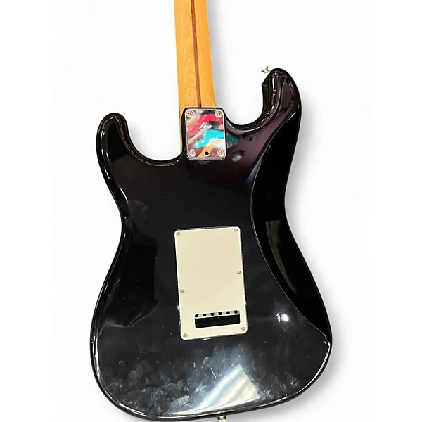 Used Fender Contemporary Stratocaster Black Solid Body Electric Guitar