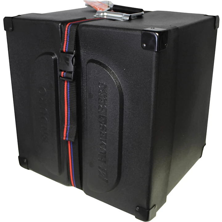 Enduro Marching Square Snare Drum Casewith Foam Black