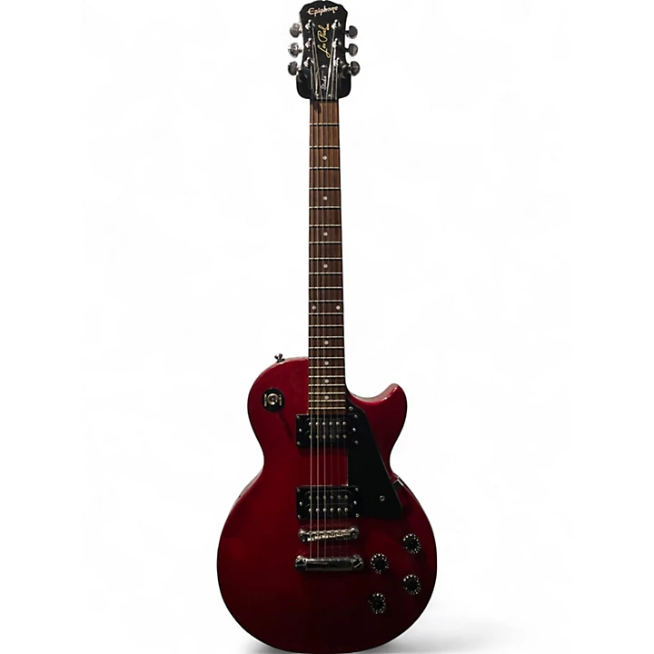 Epiphone Used 2005 Epiphone Les Paul Studio Wine Red Solid Body Electric Guitar.gc