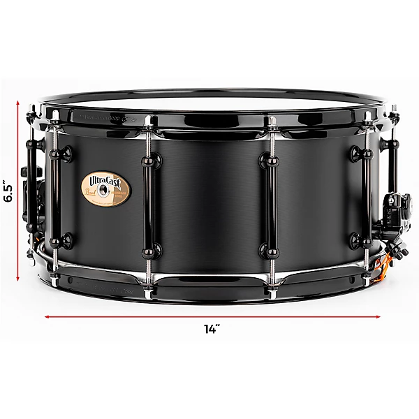 Pearl Ultracast 5 3 5mm Cast Aluminum Snare Drum