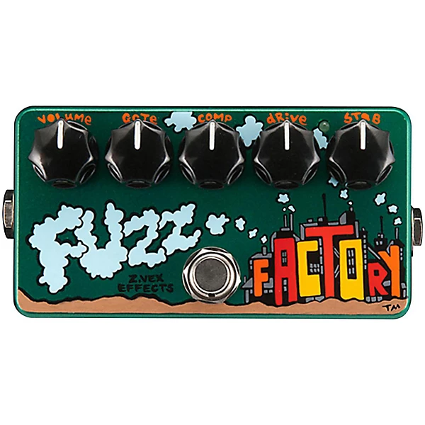 ZVEX Hand Painted Fuzz Factory Guitar Effects Pedal