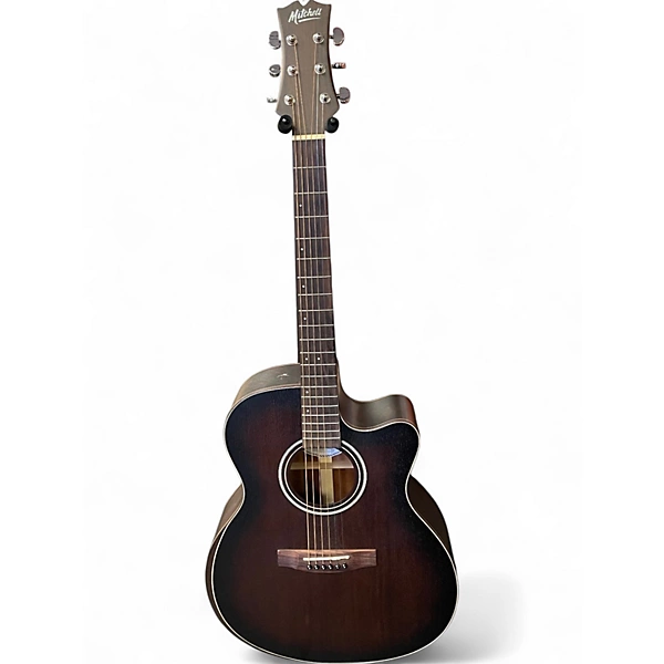 Used Mitchell T433CE Vintage Sunburst Acoustic Electric Guitar