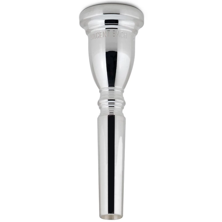 Commercial Series Modified V Cup Trumpet Mouthpiece in Silver 3MV