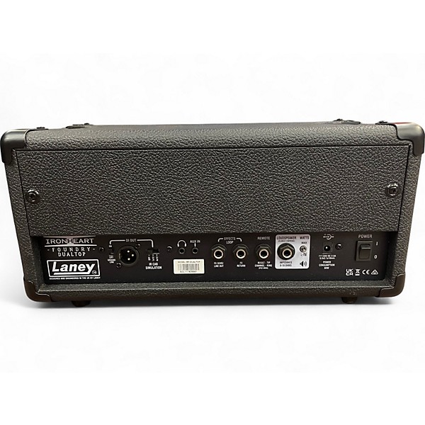 Used Laney Ironheart IRF Dual Top Solid State Guitar Amp Head