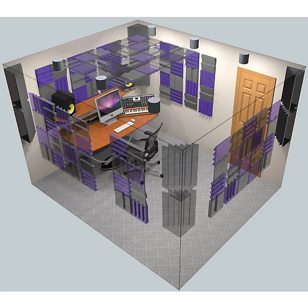 D108L DST Roominator Kit Charcoal Burgundy