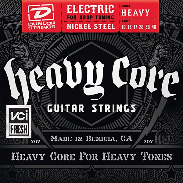 Heavy Core Electric Guitar Strings Heavy Gauge