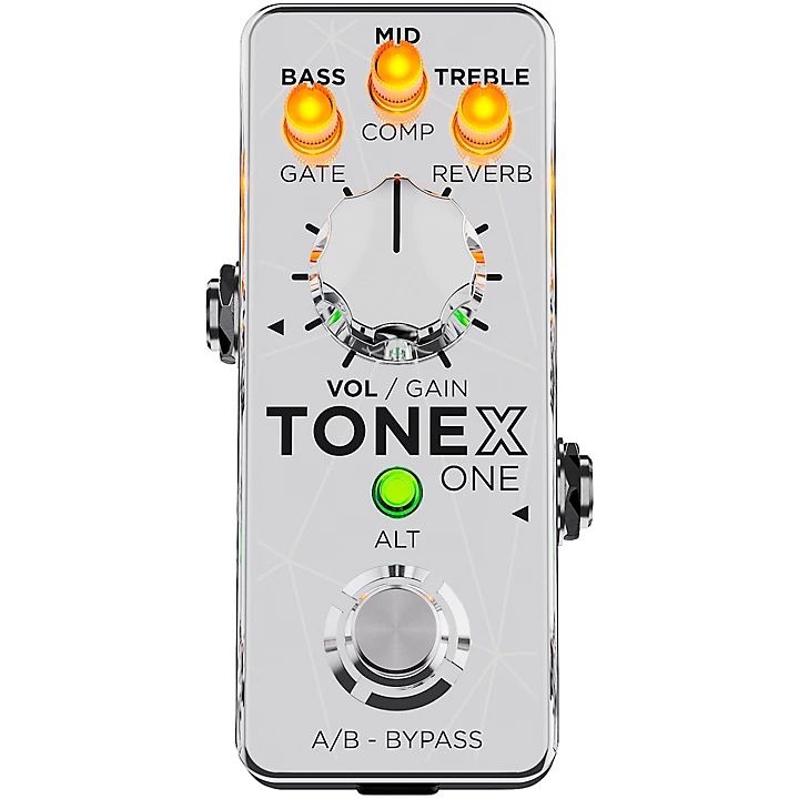 TONEX ONE Limited Edition Joe Satriani Collection Modeling Amp Distortion Effects Pedal Silver
