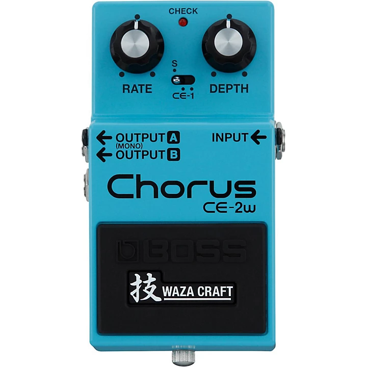 BOSS Waza Craft CE 2W Chorus Guitar Effects Pedal