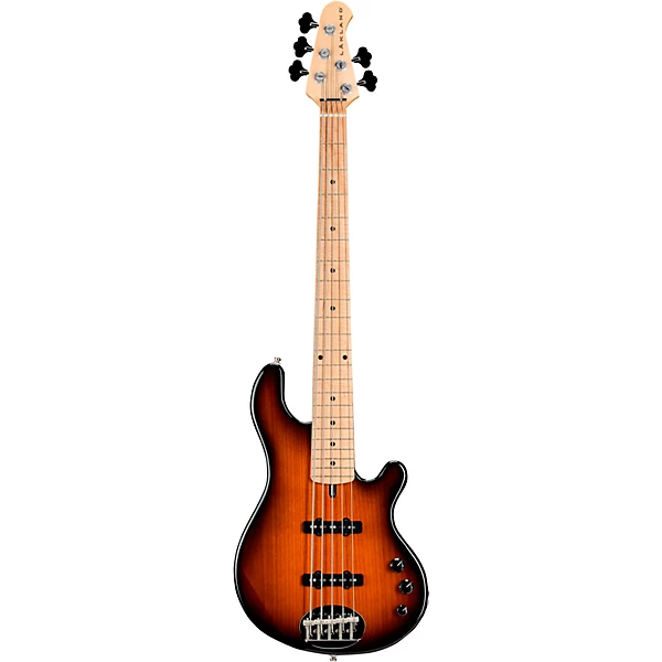 Classic 55 Dual J Maple Fretboard 5 String Electric Bass Guitar Tobacco Sunburst