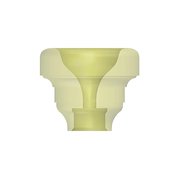 Size 4 Lexan Series Trumpet and Cornet Mouthpiece Top 4MD Lexan