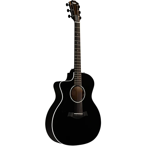 214ce BLK Plus Grand Auditorium Left Handed Acoustic Electric Guitar Black