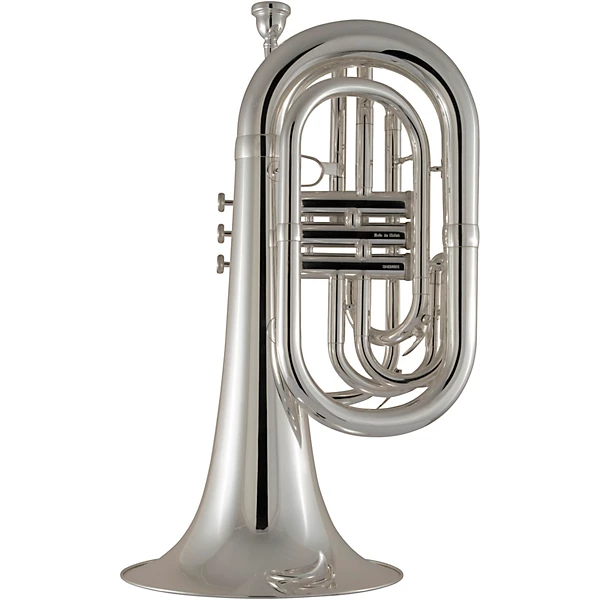 KMB411 Performance Series Small Shank Marching Baritone Silver plated
