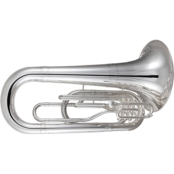 KMT410 Performance Series 3 Valve BBb Marching Tuba Silver plated