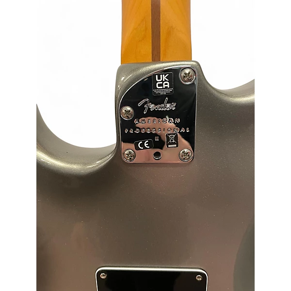 Used Fender American Professional II Stratocaster MERCURY Solid Body Electric Guitar