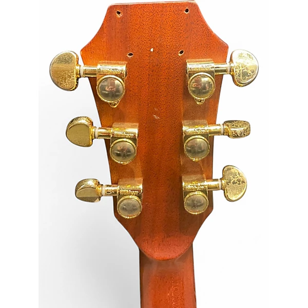 Used 2010s Gopher Wood g series 710 Natural Acoustic Electric Guitar