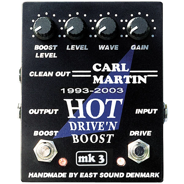 Carl Martin Hot Drive 'N Boost mk 3 Pedal