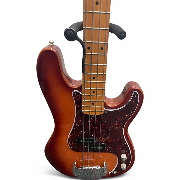 Harmony Used Harmony Double cut p bass style Sienna burst Electric Bass Guitar.gc