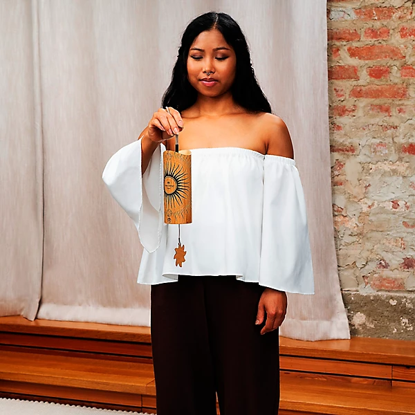 Sonic Energy Sol Day Cosmic Bamboo Chime 432 Hz