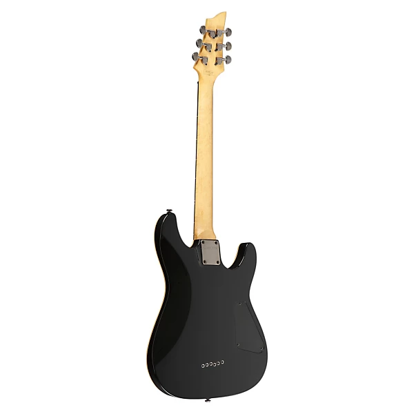 Schecter Guitar Research Omen 6 Left Handed Electric Guitar Black
