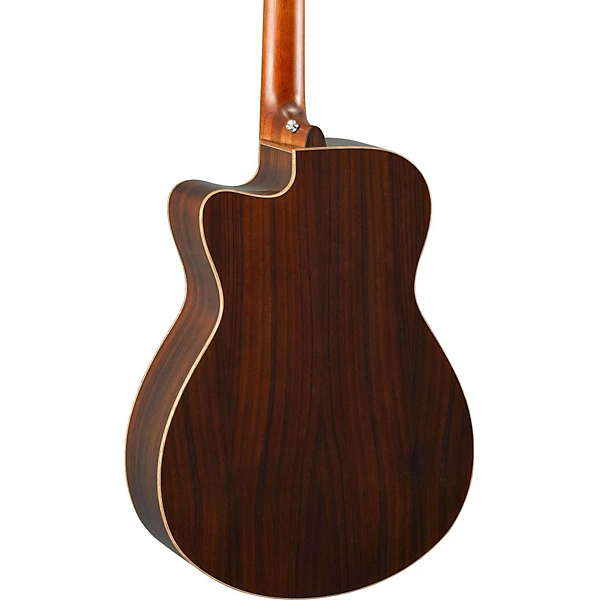 Yamaha A Series AC1R Cutaway Concert Acoustic Electric Guitar Vintage Natural
