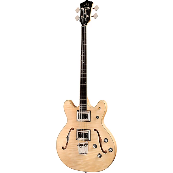 Starfire II Flame Maple Electric Bass Natural