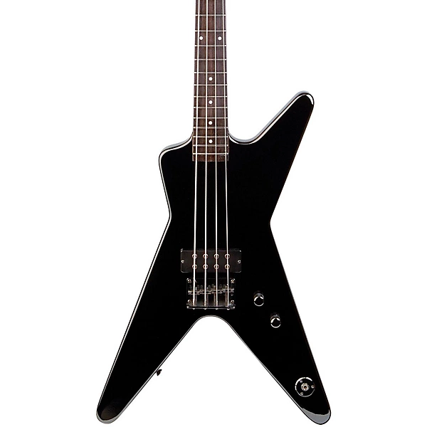 ML Metalman 4 String Bass Guitar Black