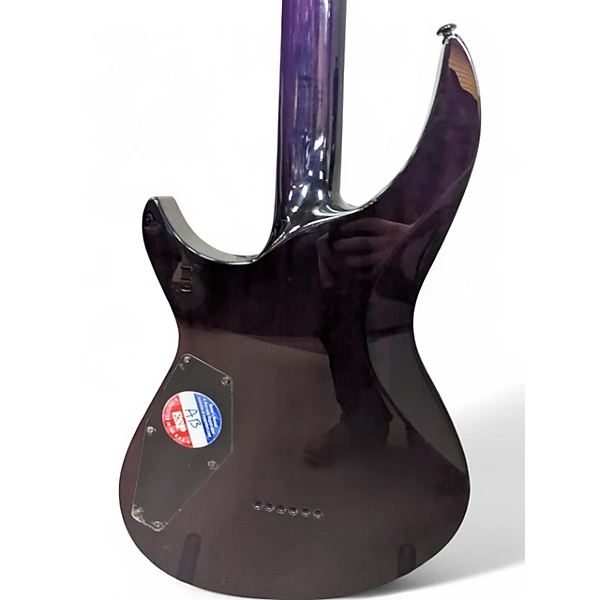 Used ESP ltd h31000 Purple Solid Body Electric Guitar