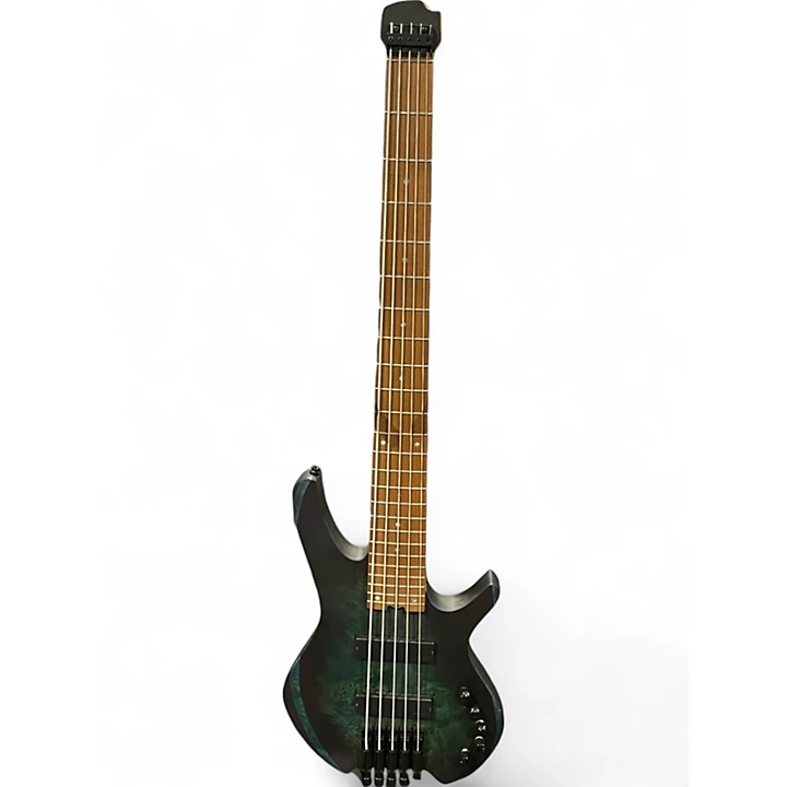 Cort Used Cort Artisan Space 5 Star Dust Green Electric Bass Guitar.gc